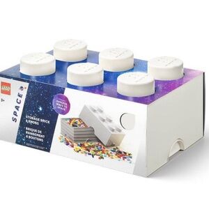 LEGO Brick 6 White NWT